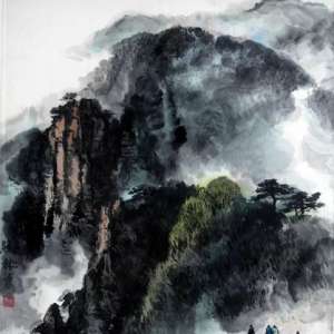 萍乡大师画笔下的武功山——诗画合壁, 绝美！